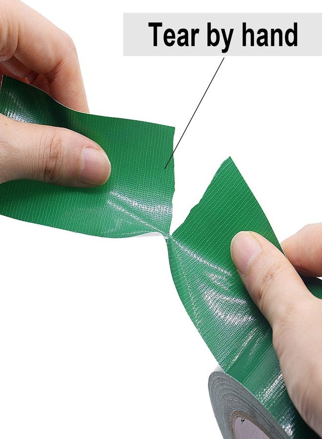 BOMEI PACK 3 Pack Duct Tape Green Heavy Duty,2 Inch x 30 Yards,9 Mil Thick Heavy Duty Strong Green Tape Duct,Waterproof,No Residue,Flexible,Tear by Hand,Industrial Grade for Repairing,Fxing - Image 3