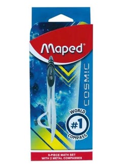 Maped 9-Piece Cosmic Geometry Math Set  - Image 1