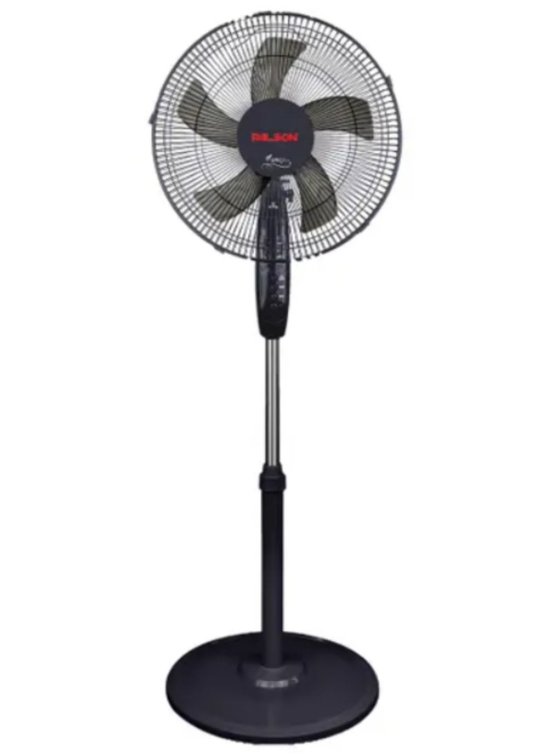 Palson 16-inch Pedestal Fan, 5 Blades, 60 Watts, 3 Air Speed ​​Settings, Timer Up to 120 Minutes Model 40064 - Image 1