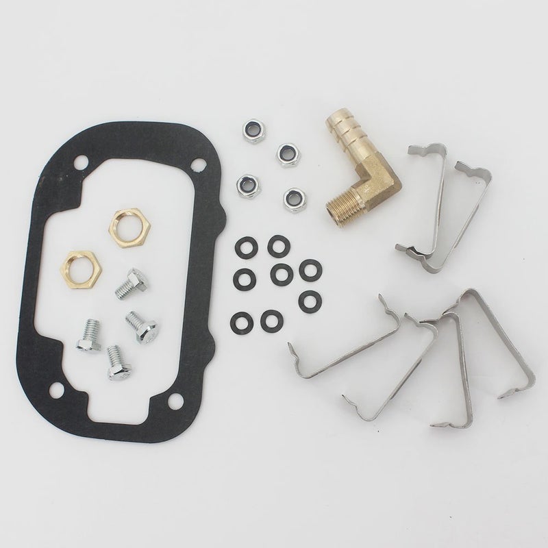 KIPA Air Filter assembly for Carburetor 32/36 DGV DGAV DGEV 38 DGAS Washable Air Filter Cleaner 1 7/8" Tall Replace OEM part Number 99217.331 99217-331 56-1030 561030 Stainless metal plate - Image 4