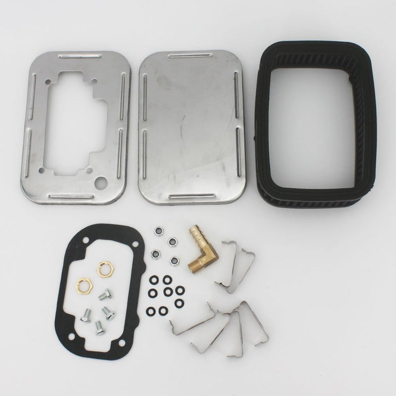 KIPA Air Filter assembly for Carburetor 32/36 DGV DGAV DGEV 38 DGAS Washable Air Filter Cleaner 1 7/8" Tall Replace OEM part Number 99217.331 99217-331 56-1030 561030 Stainless metal plate - Image 5