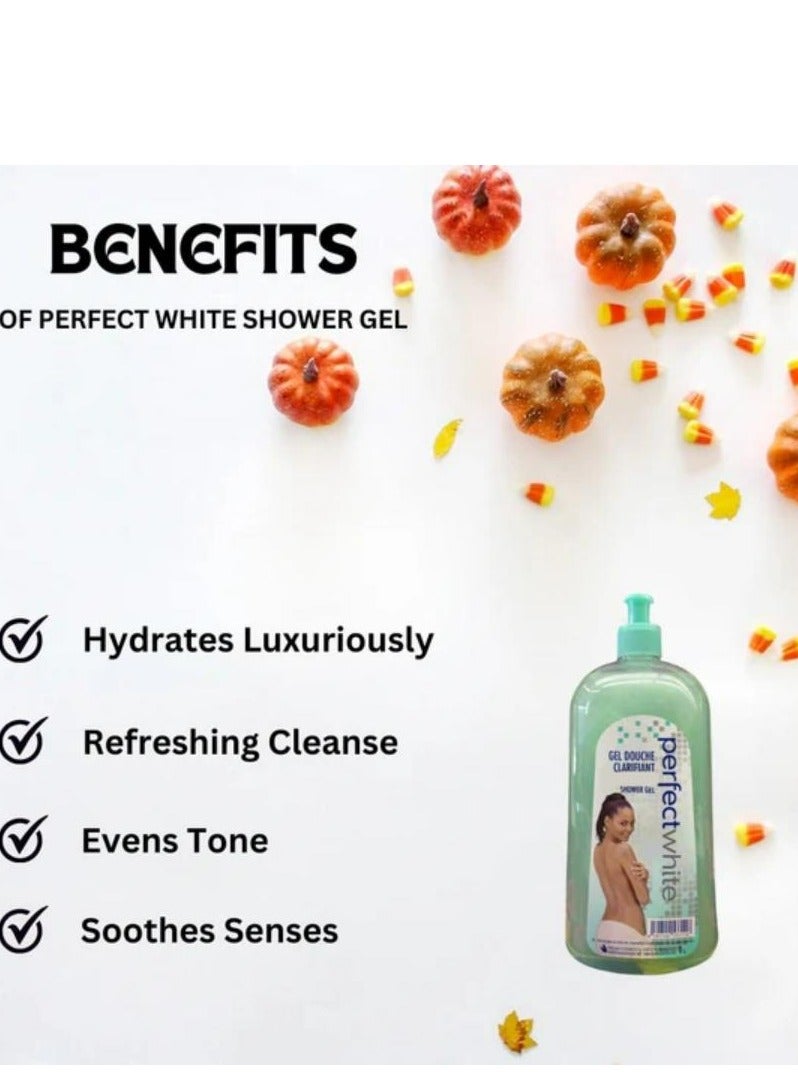 perfect white Clarifying Shower Gel 1000 ML - Image 2