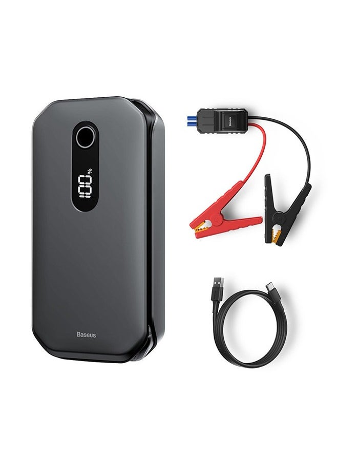Baseus - Super Energy Pro Car Jump Starter 6.0L Gasoline and 3.5L Diesel 12V Portable Power Pack Automotive Battery Booster Charger with USB Port Smart Jumper - Image 1