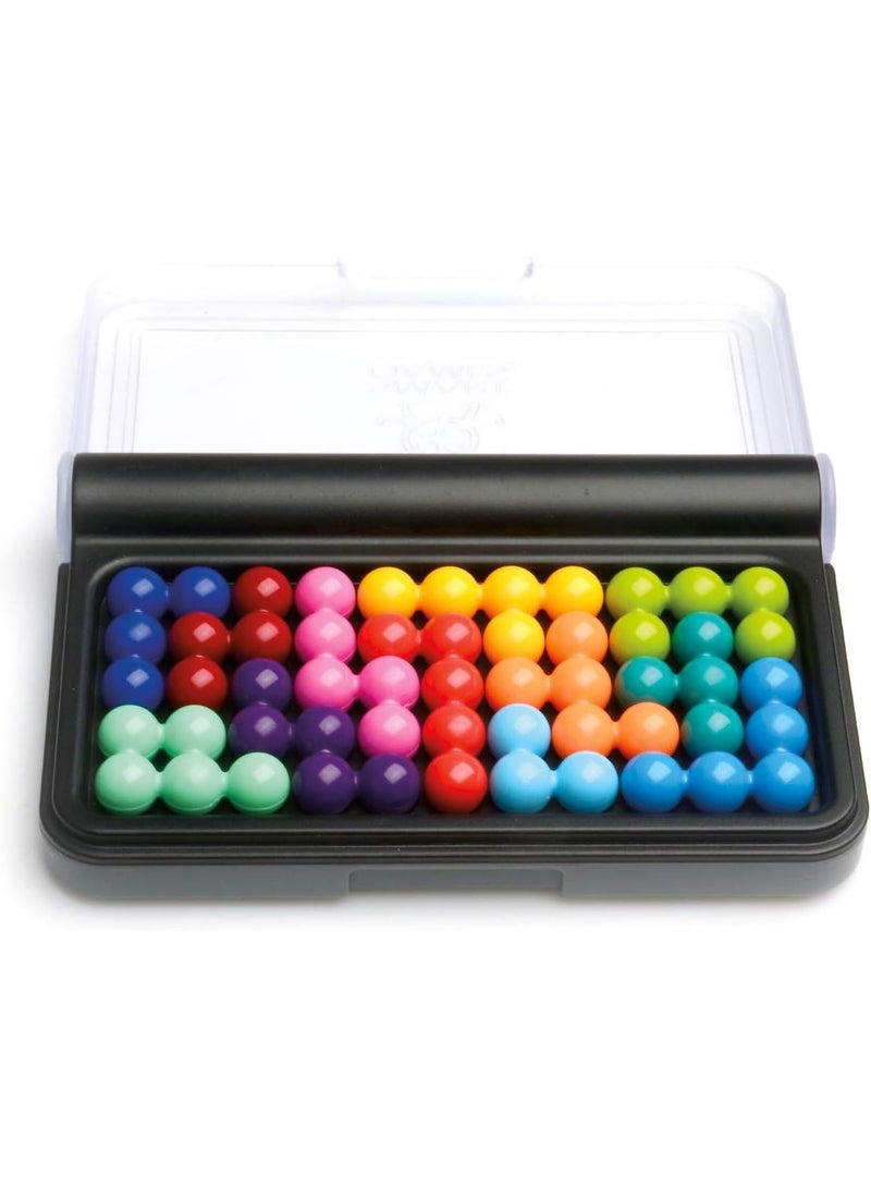 Y&D 12 Colors Intelligence Game Magic Beads Children's Logic Training DIY Educational Toys Boost Logic and Problem Solving Skills Level Up with 120 2D and 3D Challenges from Easy to Expert Great for Ages 6 - Adult A Fun Travel Game in a Portable Case - Image 5