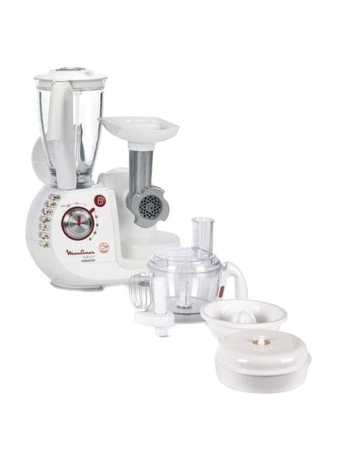 Moulinex Food Processor 1000 W 1000 W FP7371 White/Clear - Image 2