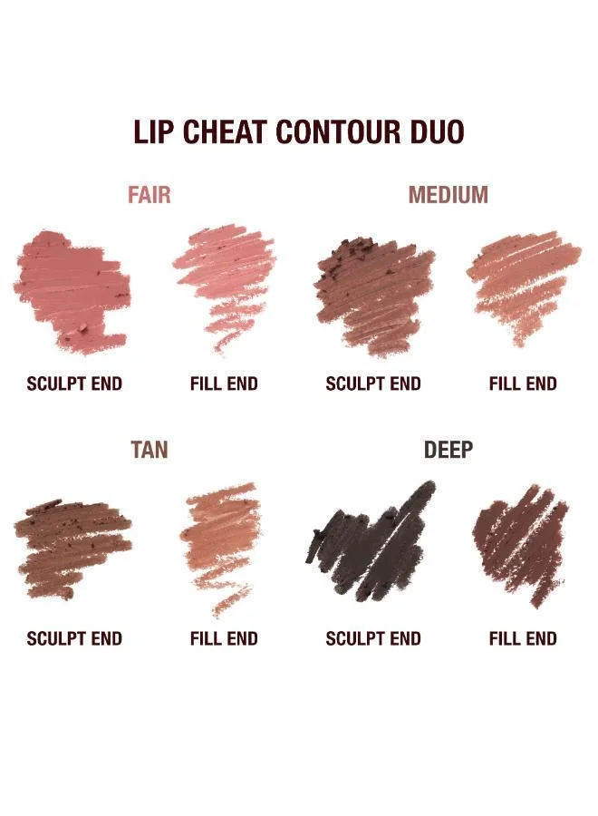 Charlotte Tilbury Lip Cheat Duo Fair