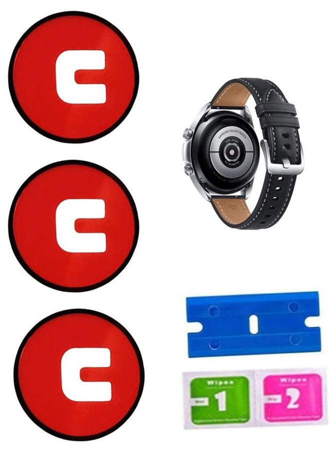 3PCS Ring Tape for Galaxy Watch Active 2/Galaxy Watch 3 to reattach The Rear Cover Glass for Samsung Galaxy Watch Active 2(44mm/41mm)/Galaxy Watch 3(45mm/41mm) (3Pcs) - Image 1