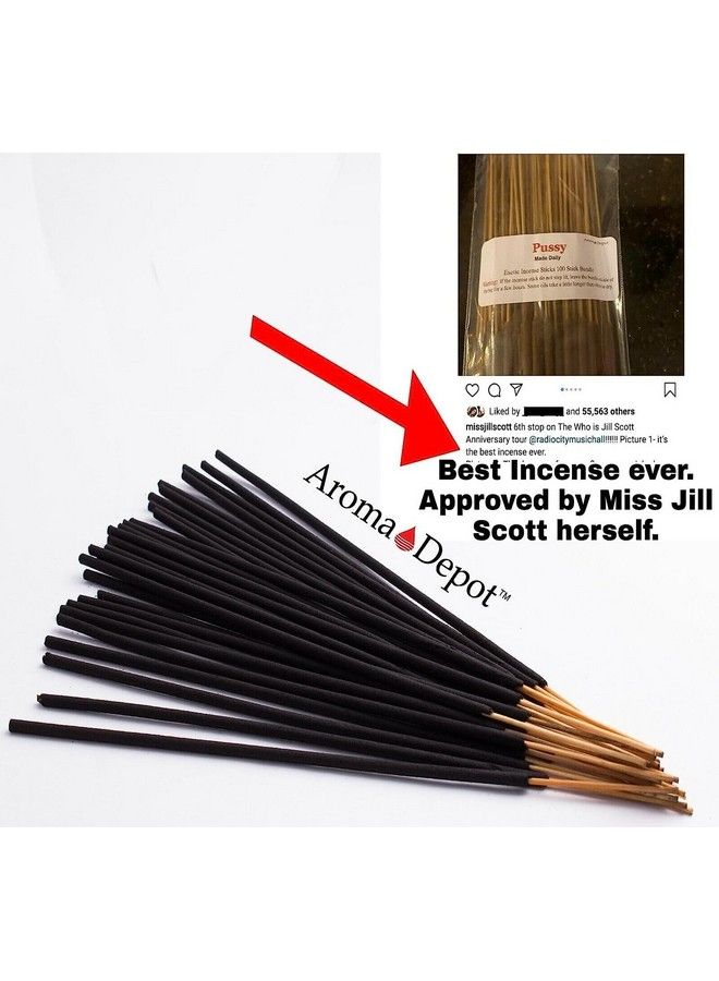 Aroma Depot Cotton Candy Most Exotic Charcoal 7'' Incense Sticks. Approx. 85 To 100 Sticks Per Bundle Length 7 Inches Each Natural Stick Burns For 35 To 45 Mins Each. Long Lasting. Guarantee 100% Pure - Image 5