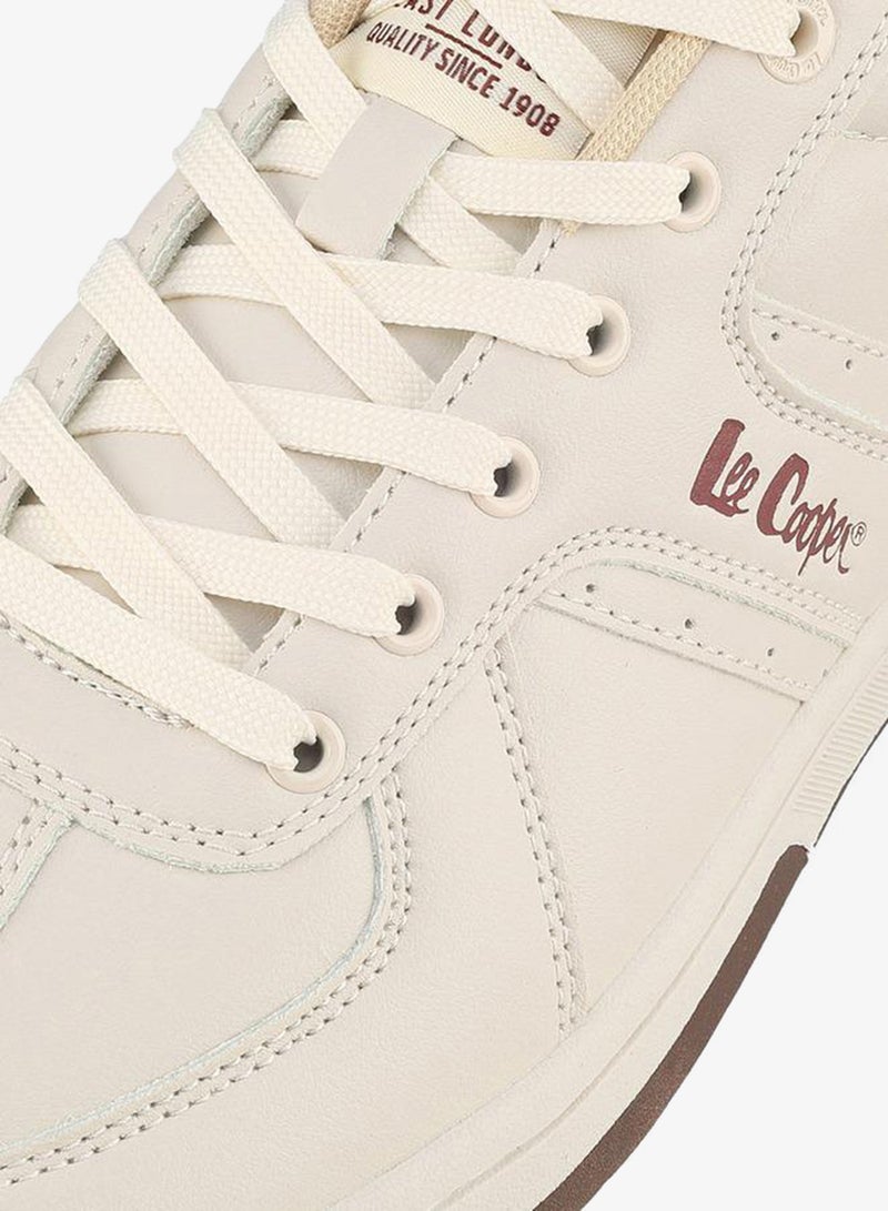 Lee Cooper Men Logo Lace-Up Sneakers - Image 4