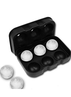 Cool Baby 6 Hole Ice Cube Ball Drinking Wine Tray Brick Round Maker Mold  - Image 5