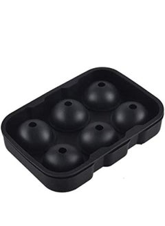 Cool Baby 6 Hole Ice Cube Ball Drinking Wine Tray Brick Round Maker Mold  - Image 4