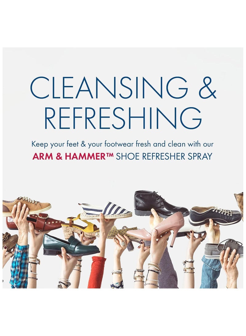 Arm & Hammer Shoe Refresher Spray, Odor Defense Refreshes Shoes, Sneakers And Sport Gear - 113g - Image 3