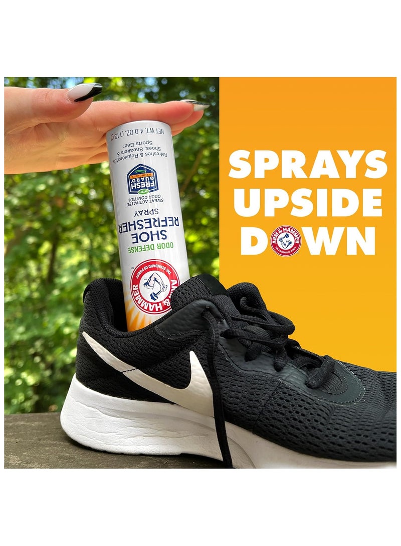 Arm & Hammer Shoe Refresher Spray, Odor Defense Refreshes Shoes, Sneakers And Sport Gear - 113g - Image 5