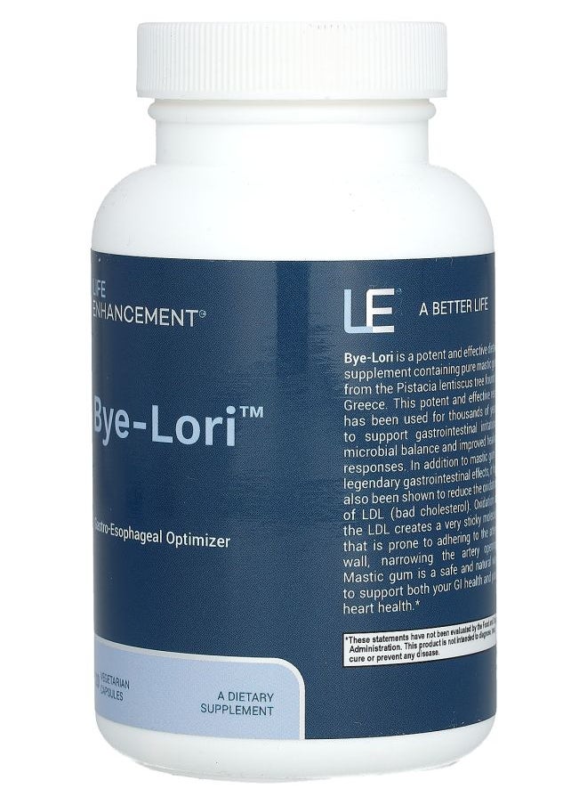 Life Enhancement Bye-Lori 120 Vegetarian Capsules  - Image 2