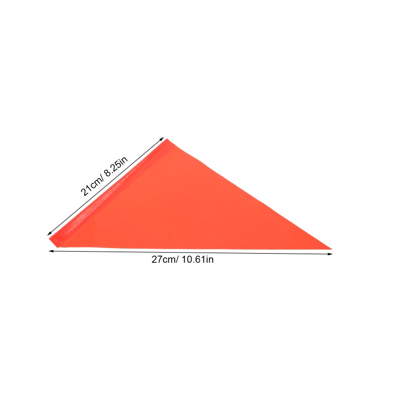 8pcs Kids Bike Safety Flag: High Visibility Flags For Children Outdoor Cycling For , Wheelchairs - Kids' Accessories Compatible With 6mm Pole Red - Image 4