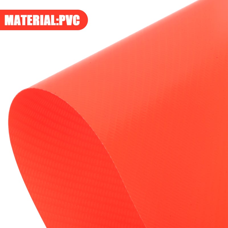 8pcs Kids Bike Safety Flag: High Visibility Flags For Children Outdoor Cycling For , Wheelchairs - Kids' Accessories Compatible With 6mm Pole Red - Image 2