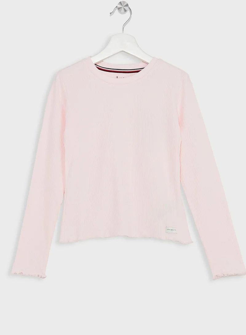 TOMMY HILFIGER Long Sleeves Leggings Pj Set