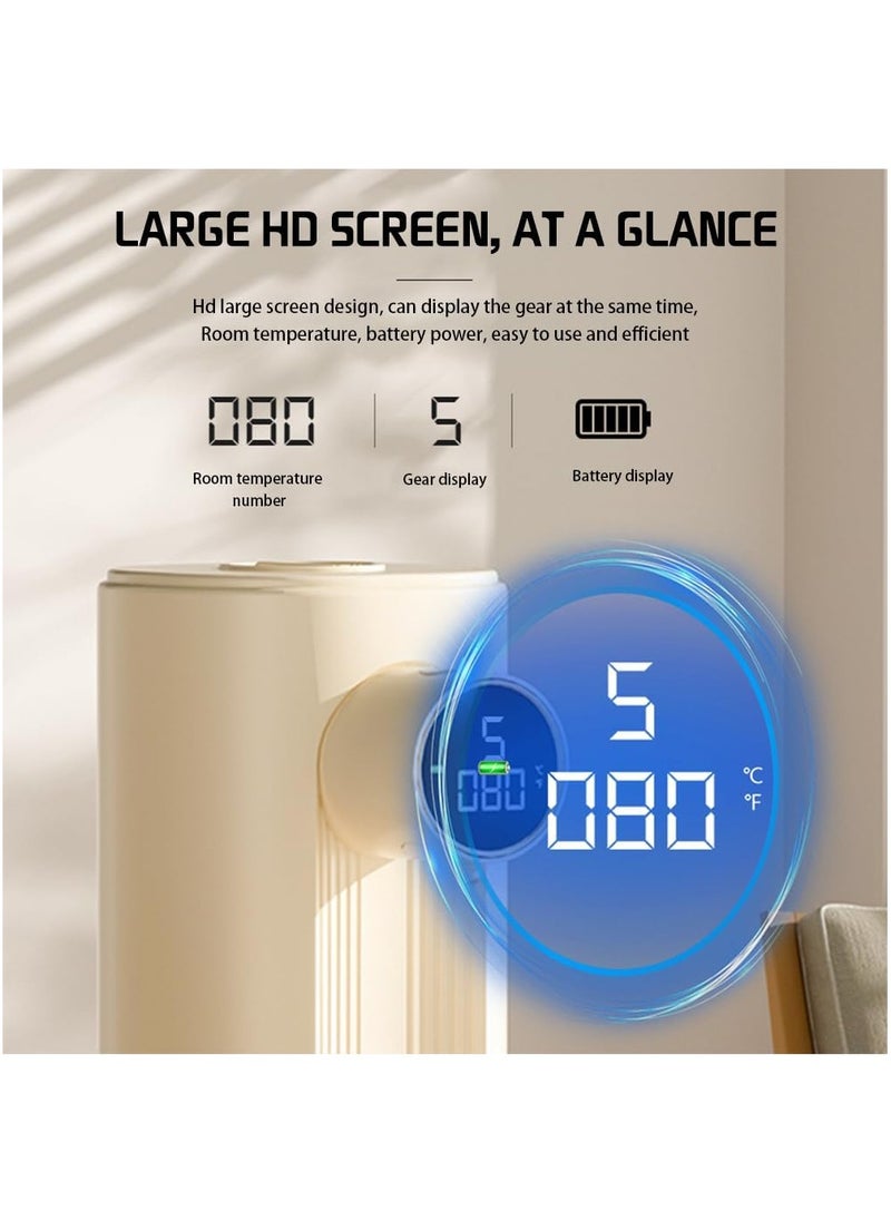 Arabest - Automatic Hand Soap Dispenser, 350 ML Automatic Rechargeable Non-Touch Foam Soap Dispenser, Smart Electric 5 Levels of Adjustable Foam Amount for Bathroom, Kitchen - Image 1