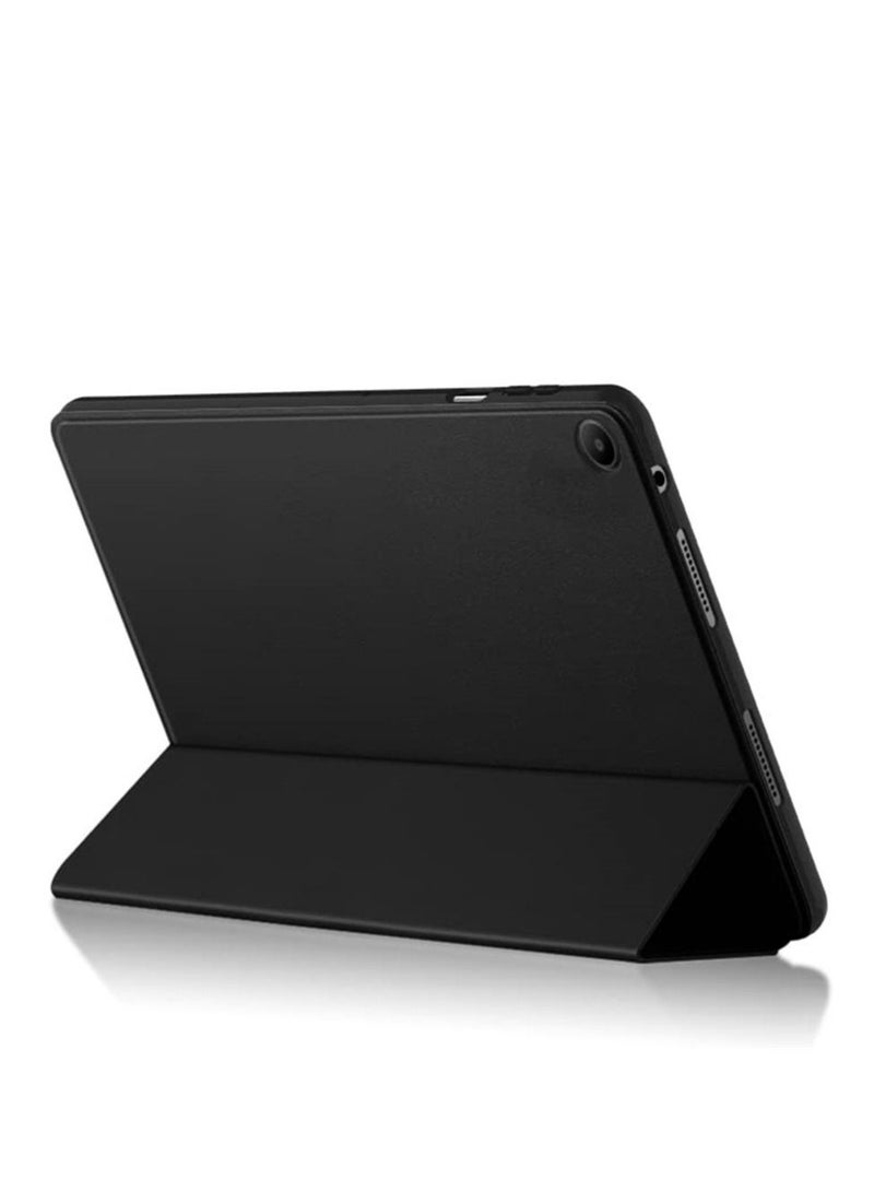 Compatible with Case for Matepad SE 10.4 Inch 2023 Tablet Ultra Slim Lightweight TPU Leather Cover Case with Stand Tablet Case Shockproof Rugged Armoured Case (Black) - Image 2