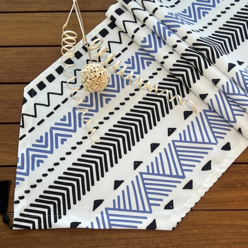 Desenİzmir Pattern Izmir Patterned Runner Cover Bohemian Patterned