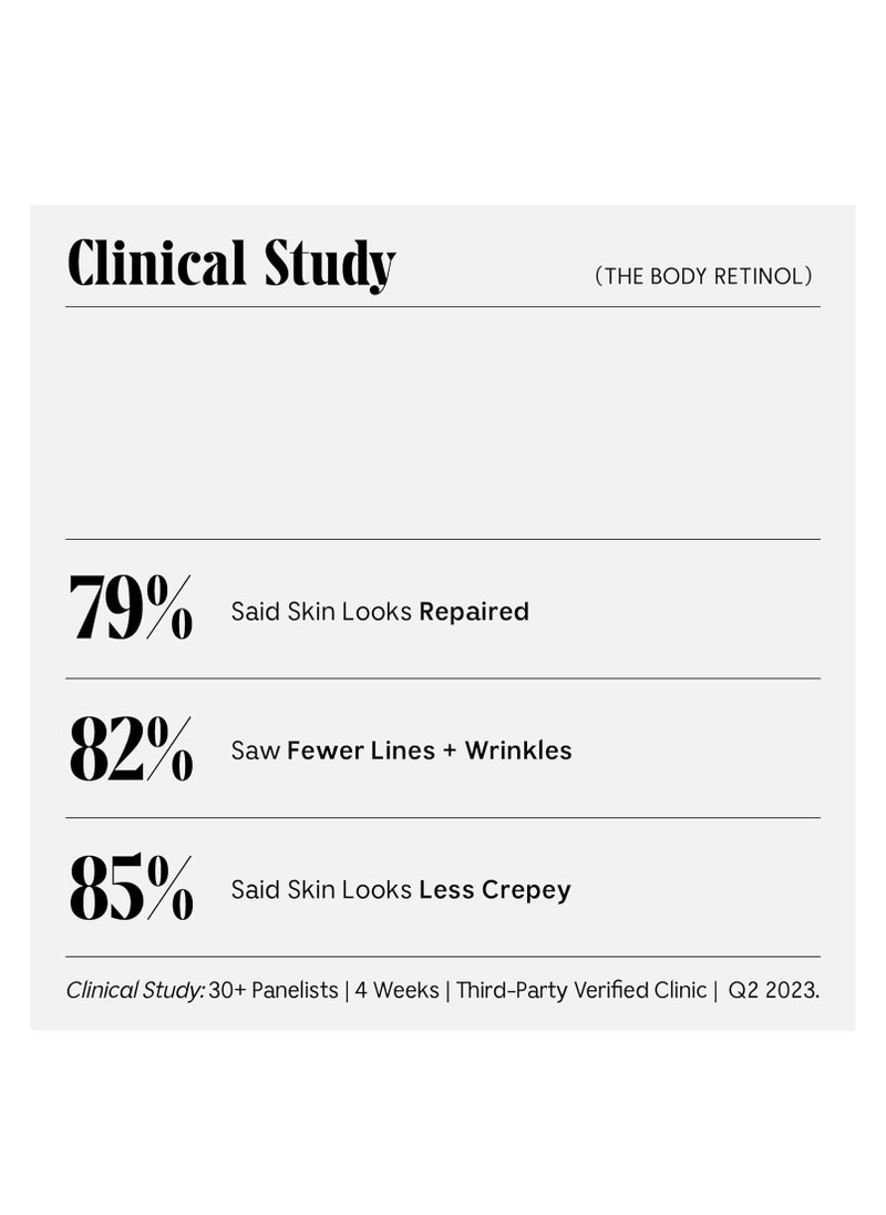 Necessaire Nécessaire - The Body Retinol. Retinol Repair Serum + Retinol Body Lotion In One. Crepey Skin Treatment. Wrinkle + Line Prevention. 0.1% Pure Retinol + 10% AHA. 5.1 oz  - Image 4