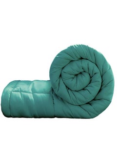 Trident TRIDENT Soft Comfort Comforter Double Bed | Quilt for Double Bed King Size | 200 GSM | 100% Micro Polyester | Comforter King Size | Blanket | Soft & Cozy (Tipsy Torquoise)  - Image 5