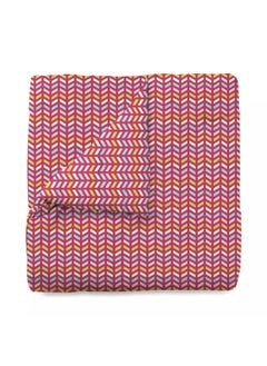 Trident Trident Feather Tales Queen Size Reversible Comforter Double Bed Blanket, 144 Thread Count, 100% Cotton Shell with 120 GSM Polyfill, AC Blanket Double Bed, Quilt - Party Mood Pink  - Image 4