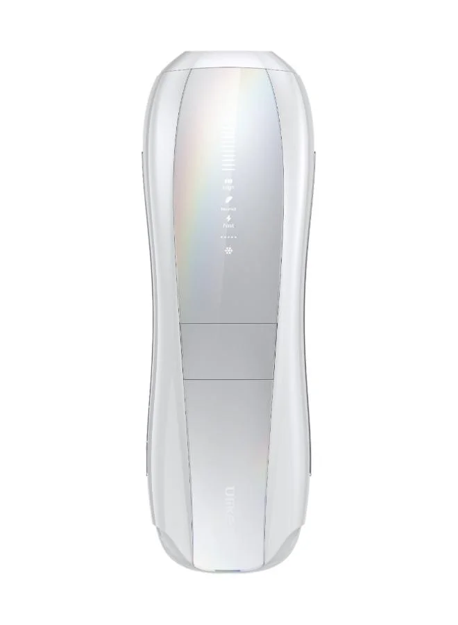 Ulike Air 10 Ipl Laser Hair Removal For Women And Men, 65°F Ice-Cooling, Dual Lights, Skin Sensor And Shr Mode For Nearly Painless, Long-Lasting Hair Removal, Includes Leather Case, Silver