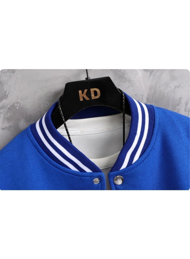 American baseball-style loose-fitting thin fall inspo high street trendy casual jacket for men and women, trendy brand for boys and girls(green) - Image 5