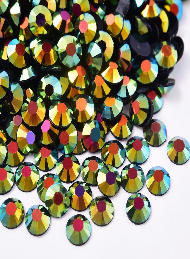 Blinginbox 15000pcs Flatback Rhinestones,Resin Non Hotfix Rhinestones Large Quantity Wholesale for Crafts Creative Design,Clothes,Makeup,Nail Art (5mm,Black AB) - Image 3