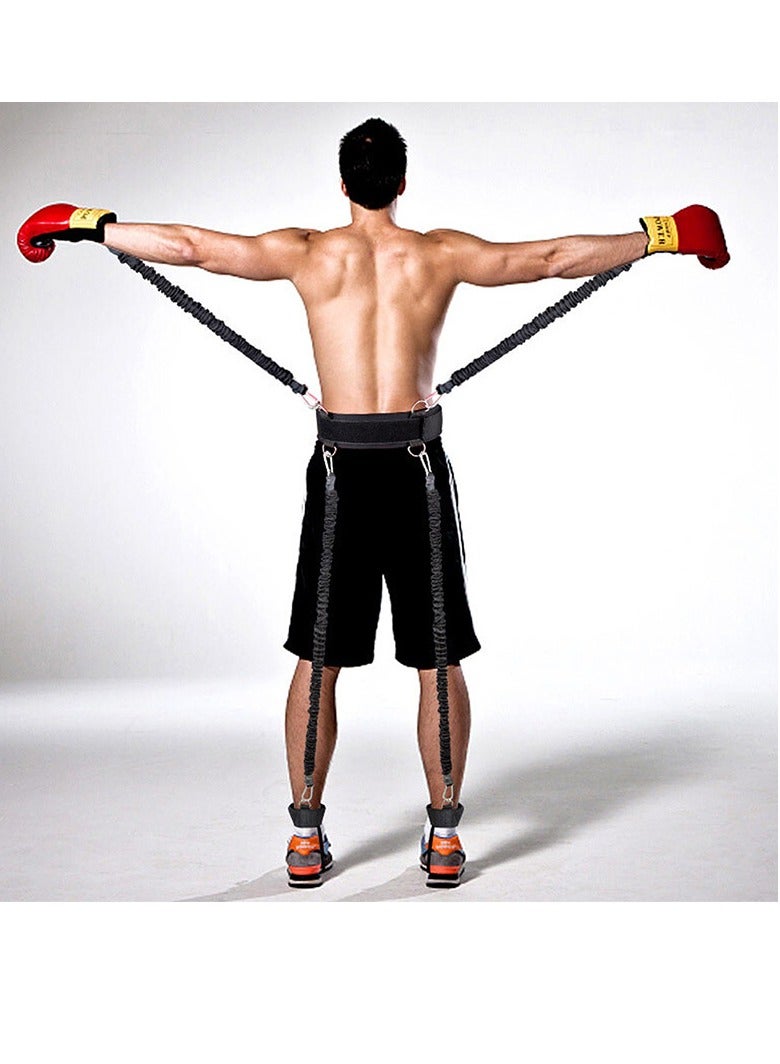 Generic Taekwondo fencing training bouncing elastic rope, fitness equipment dunk resistance rope  - Image 2