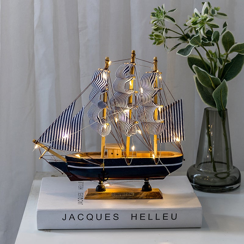 Sailing Ornaments Creative Home Craft Decorations Living Room Tv Wine Cabinet Graduation Gift Office Desktop Small Decoration - Image 5