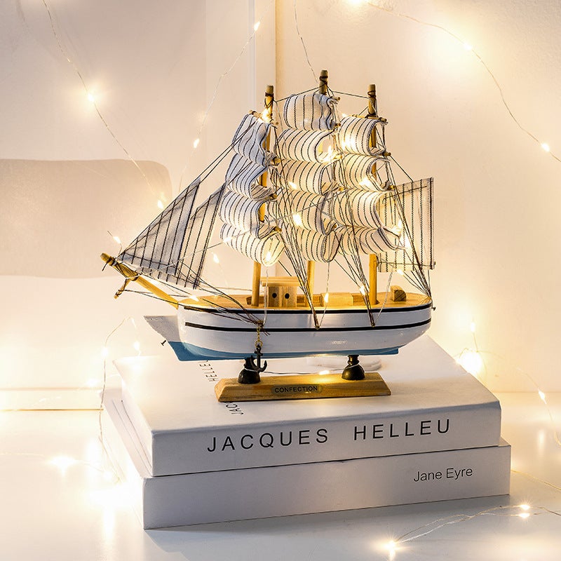 Sailing Ornaments Creative Home Craft Decorations Living Room Tv Wine Cabinet Graduation Gift Office Desktop Small Decoration - Image 4