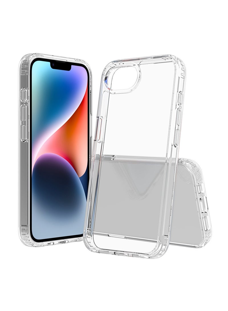 NIBEMINENT Transparent And Scratch Resistant Protective TPU Case Cover For iPhone 16 Plus, Berg Crystal - Image 1