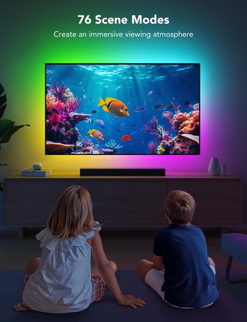 Govee Smart TV LED Backlight Strip, RGBIC for 40-50 Inch TVs with Music Sync and App Control - Image 3