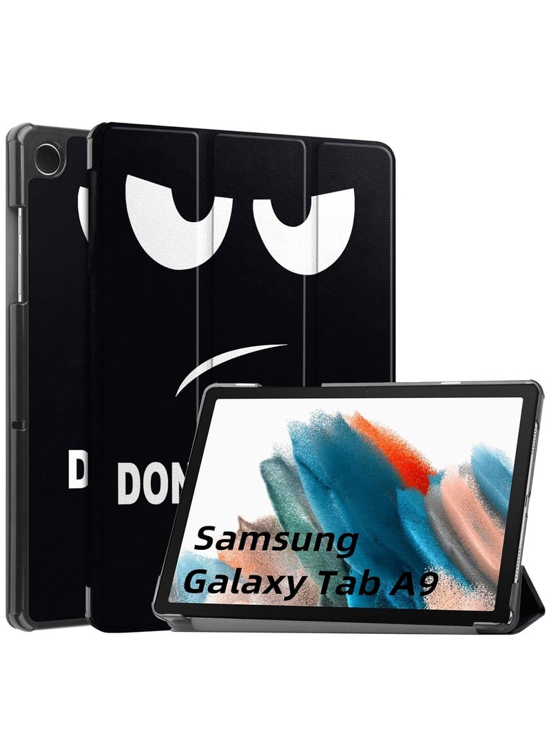 VKL New Case Compatible with Samsung Galaxy Tab A9 8inch 2023 Tablet,PU Leather Tri-Fold Stand Cover For Galaxy Tab A9 8'' (DY)  - Image 1