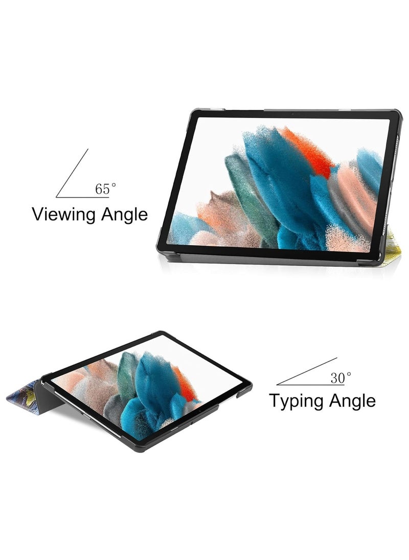 VKL New Case Compatible with Samsung Galaxy Tab A9 8inch 2023 Tablet,PU Leather Tri-Fold Stand Cover For Galaxy Tab A9 8'' (DY)  - Image 3