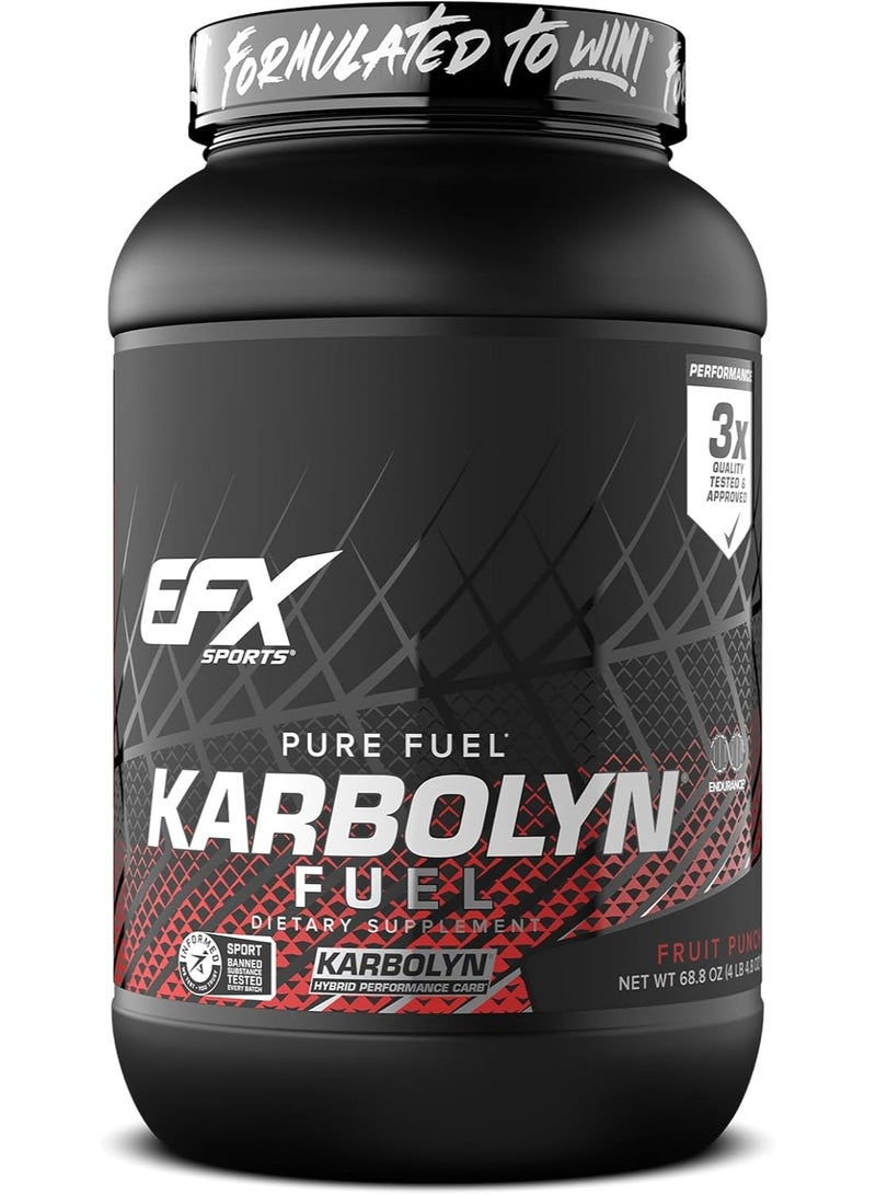 EFX SPORTS Karbolyn Fuel 1950g Fruit Punch Flavor - Image 1