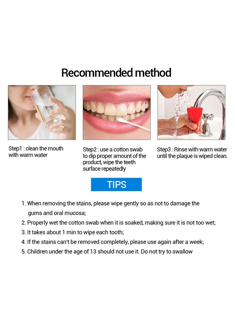 FTEENPLY - Teeth Whitening Essence Removes Plaque Stains Tooth Bleaching Cleaning Serum White Teeth Oral Hygiene Tooth Whitening 10ml - Image 1