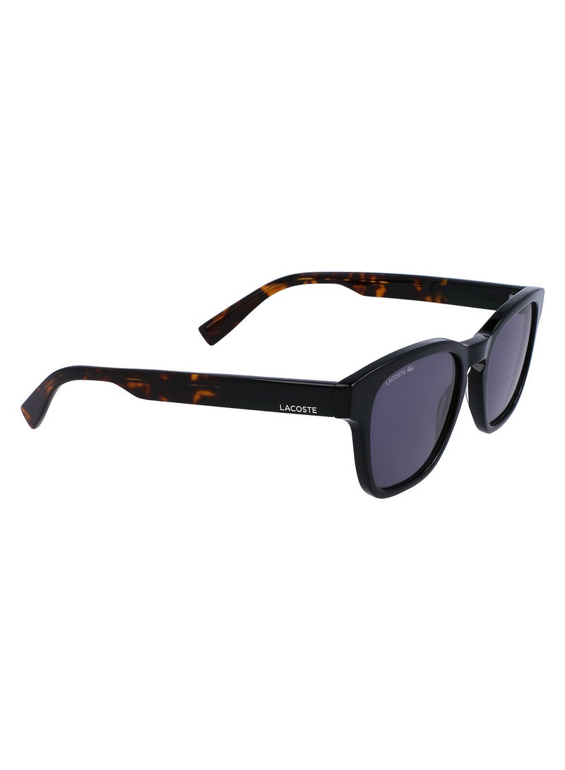 Full Rim Acetate Rectangle Lacoste Suns L986S 5220 (001) Black