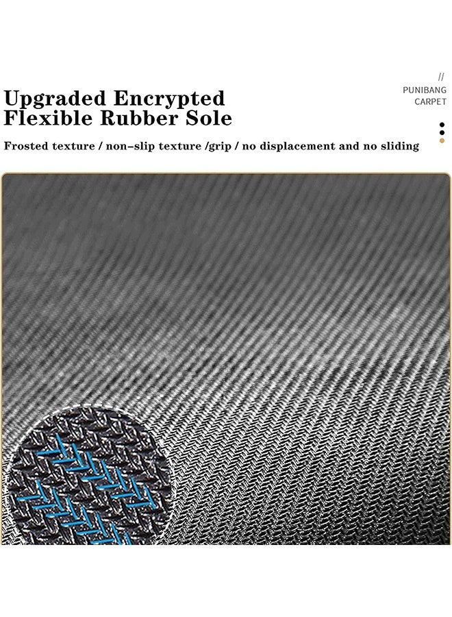 حصيرة أرضية للحمام بقياس 50 × 80 سم، حصيرة حمام مقاومة للانزلاق وسريعة الجفاف، ذات امتصاص فائق للماء، مناسبة لأرضية الحمام، حوض الاستحمام، وغرفة الدش - Image 5