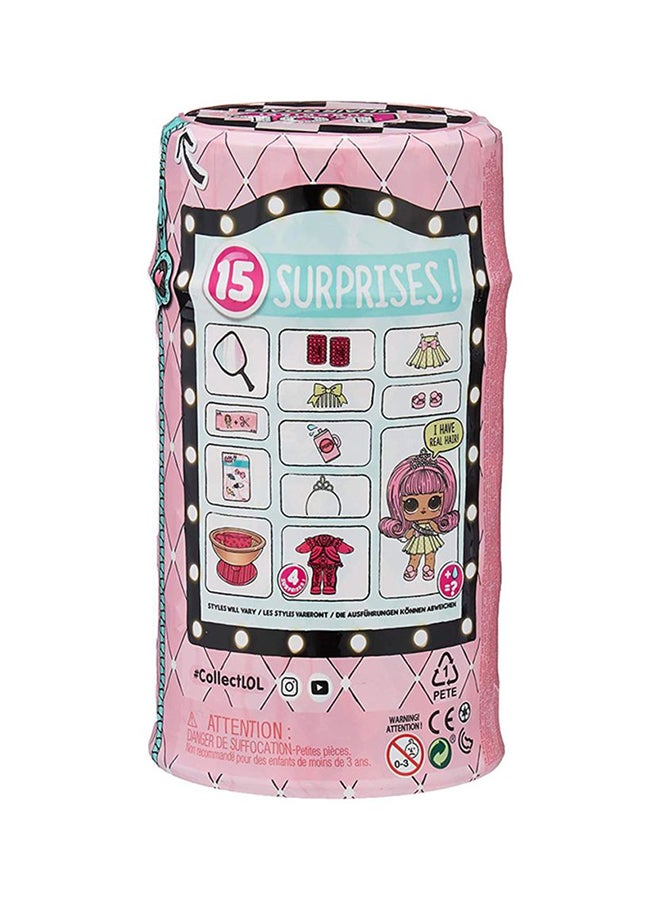 Hairgoals Makeover Doll With Accessories Set 15 Surprises, Multicolour 17x8x8cm - Image 2