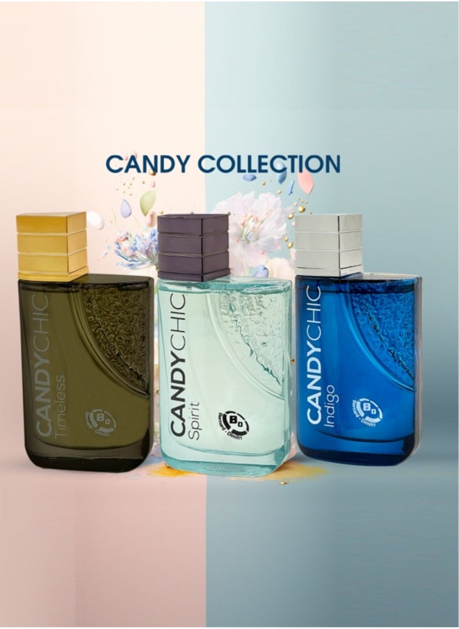Bernard - Dimitri Candy Chic Indigo Unisex Perfume for Men and Women - Luxurious Fragrance with Bergamot, Juniper, Berries, Ginger, Sage, Geranium, Lavender, Vetiver, Patchouli, and Cedar Notes - 100ml Bottle  - Image 4