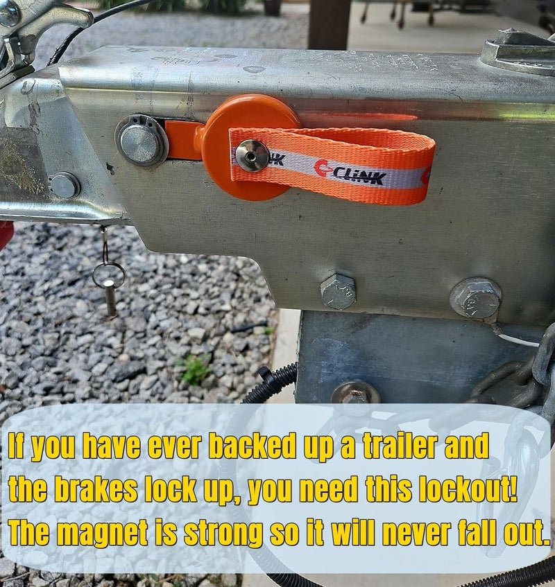 C CLINK Magnetic Lock Out Key for UFP Type Trailer Surge Brakes - Image 3