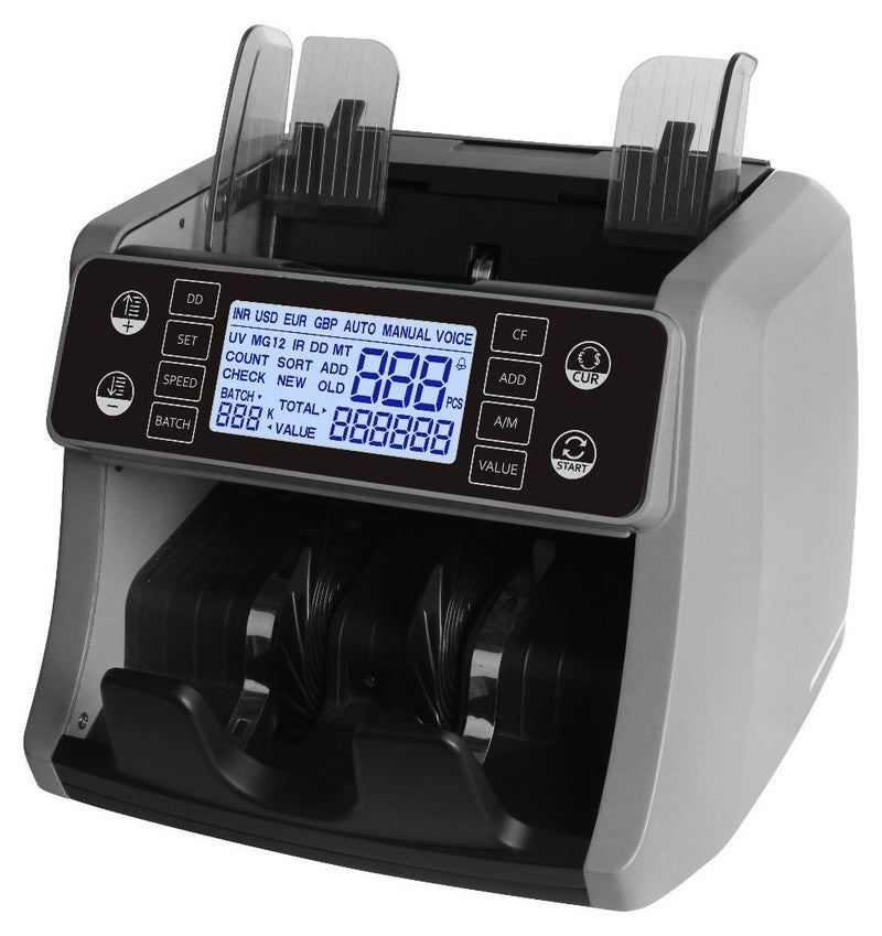 L-850 TOP Loading Money Counter with Adjustable Counting Speed Suitable for Multi-Currency Cash Counting Machine