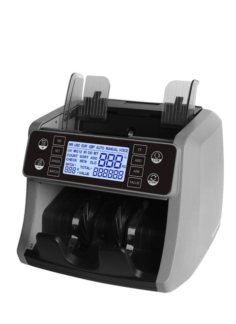 L-850 TOP Loading Money Counter with Adjustable Counting Speed Suitable for Multi-Currency Cash Counting Machine