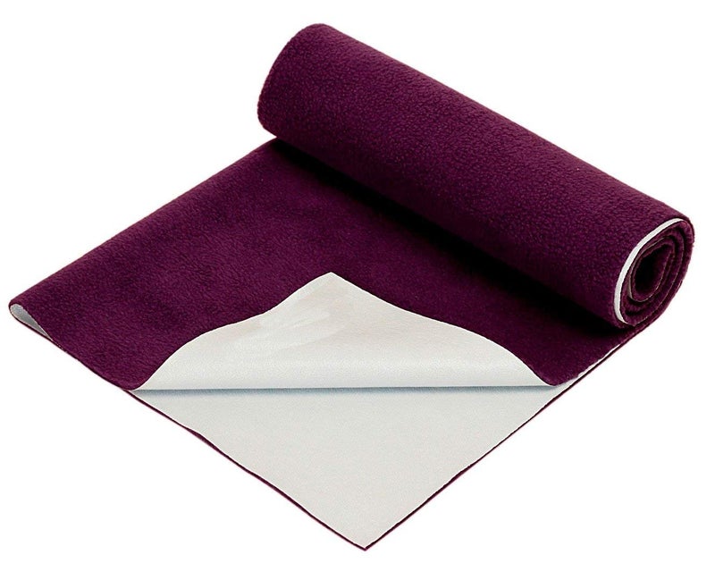 Goodluck Baby Waterproof Bed Protector Dry Sheet 70 x 50 cm (Plum, Small) - Image 2