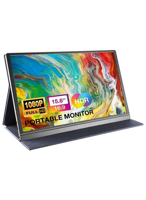 Portable Monitor 15.6inch 1080P FHD USB-C, HDMI Computer Display HDR IPS Gaming Monitor