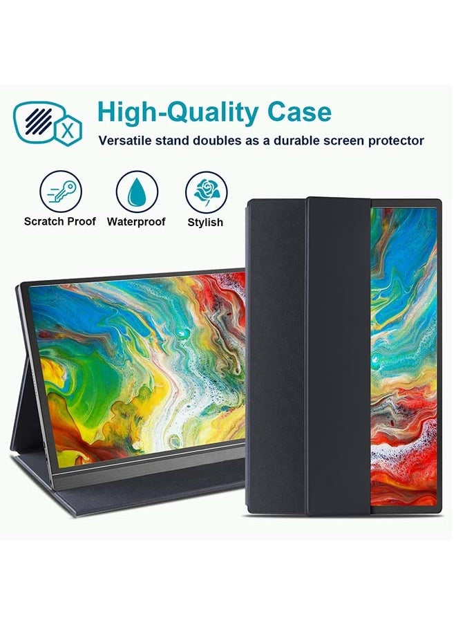 Portable Monitor 15.6inch 1080P FHD USB-C, HDMI Computer Display HDR IPS Gaming Monitor
