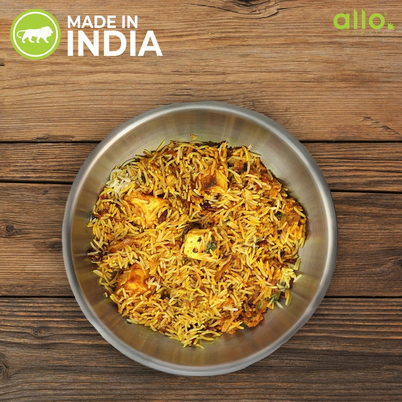 Allo Allo Triply Stainless Steel Tasla|Ideal Tasla for Curry/Stir-Fry/Deep-Fry/DryVeg/Sauté Induction Friendly, Heavy Base Kadhai Naturally Non-Stick | 10 Years Warranty 20cm, 1.5 litres  - Image 5